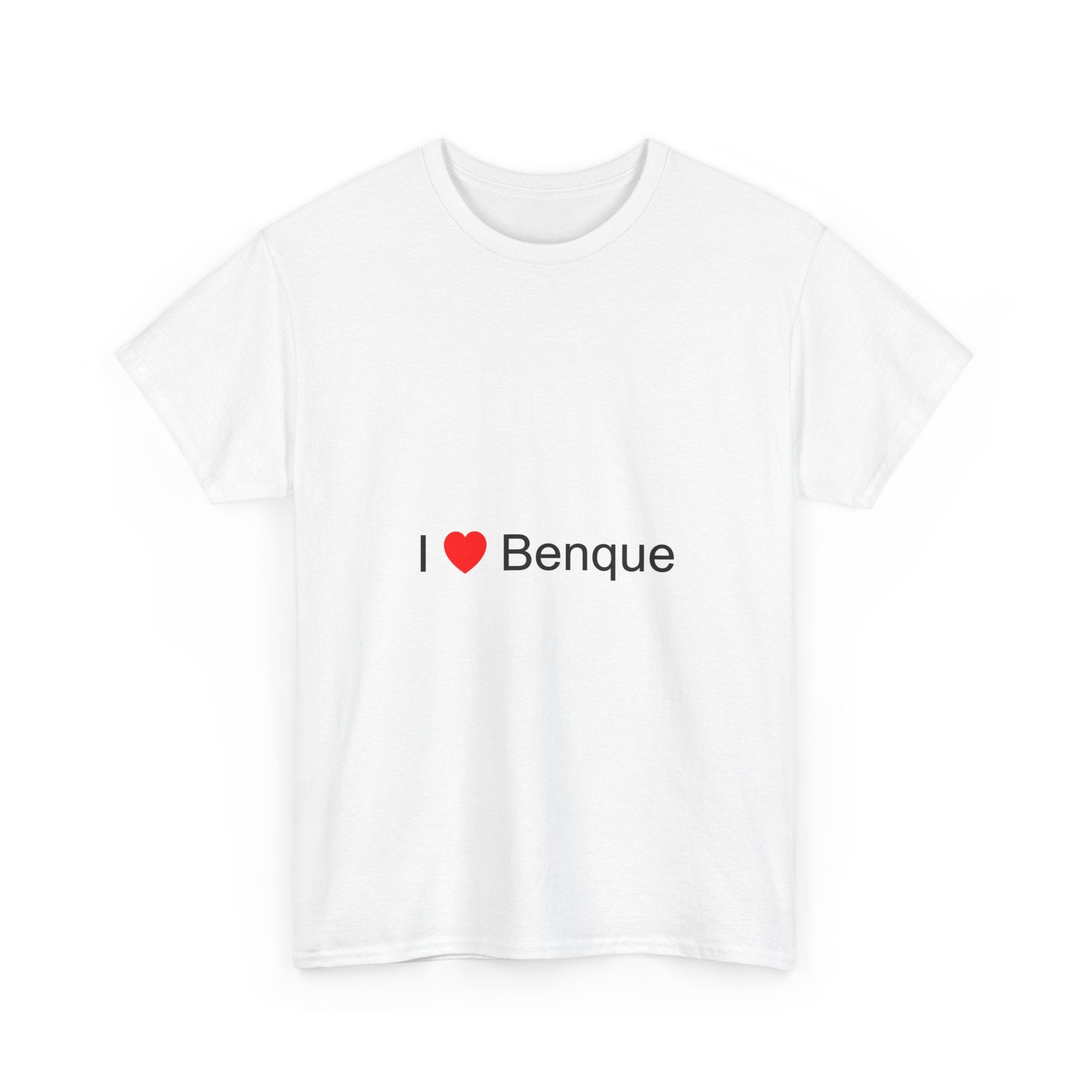 T-shirt I love benque