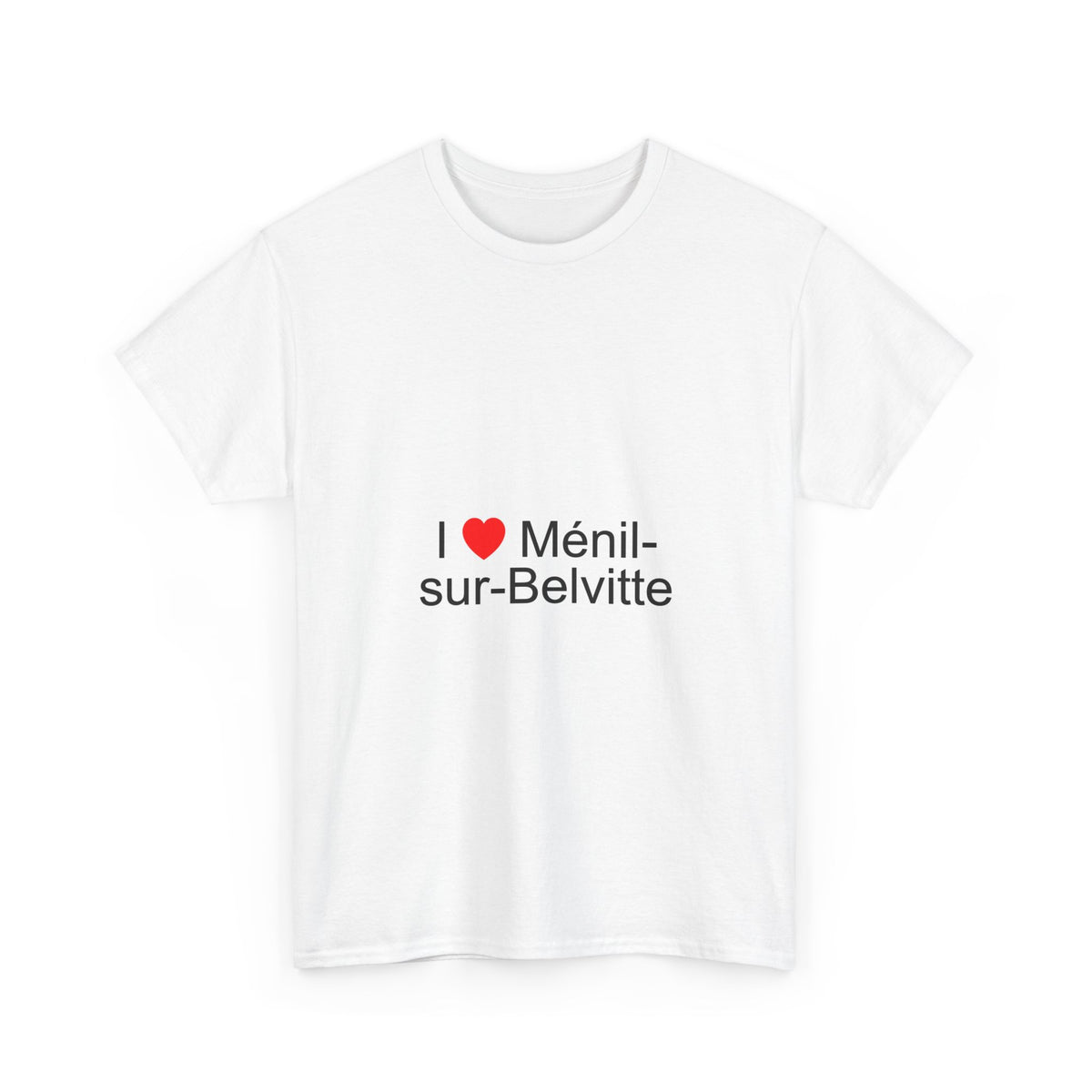 T-shirt I love ménil-sur-belvitte