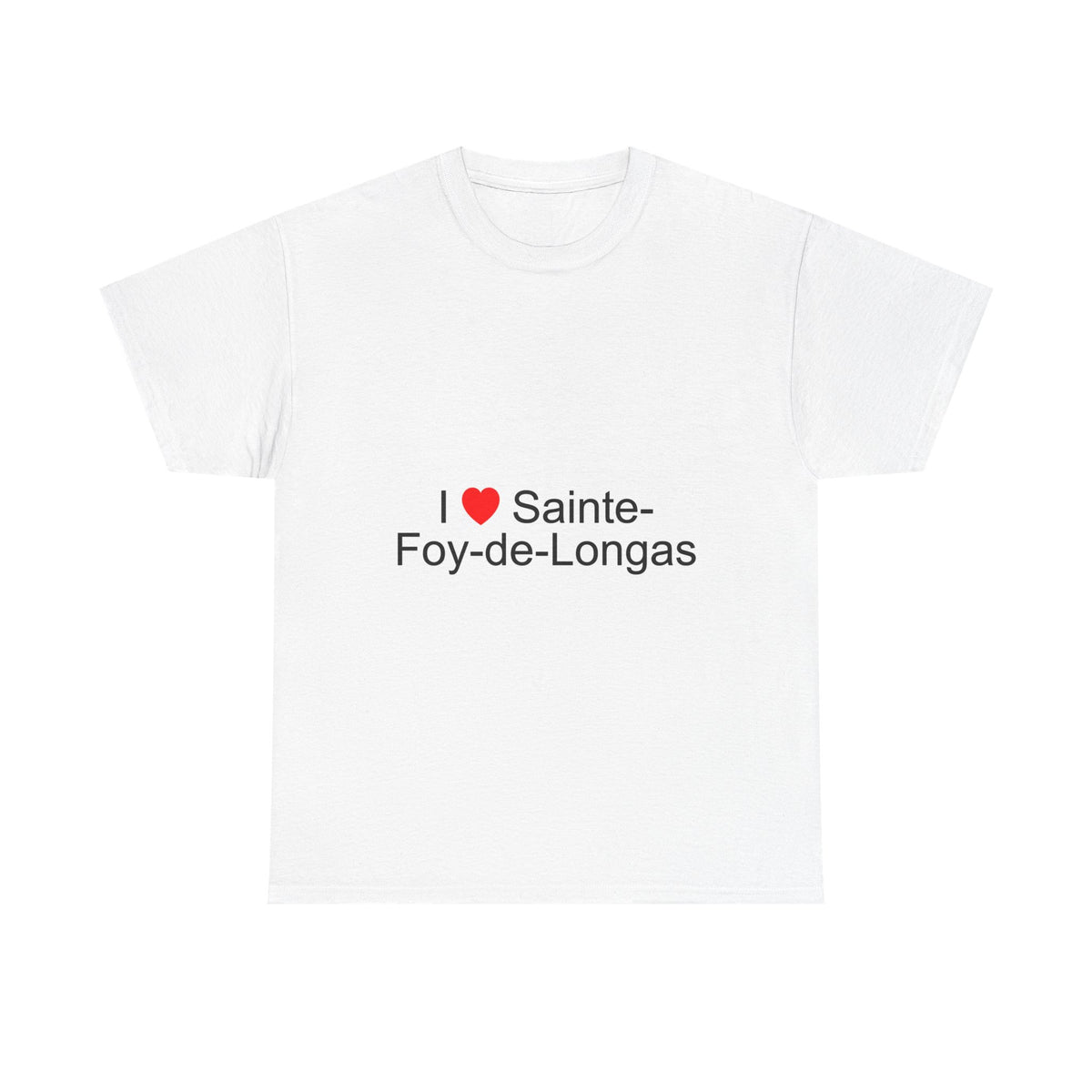 T-shirt I love sainte-foy-de-longas