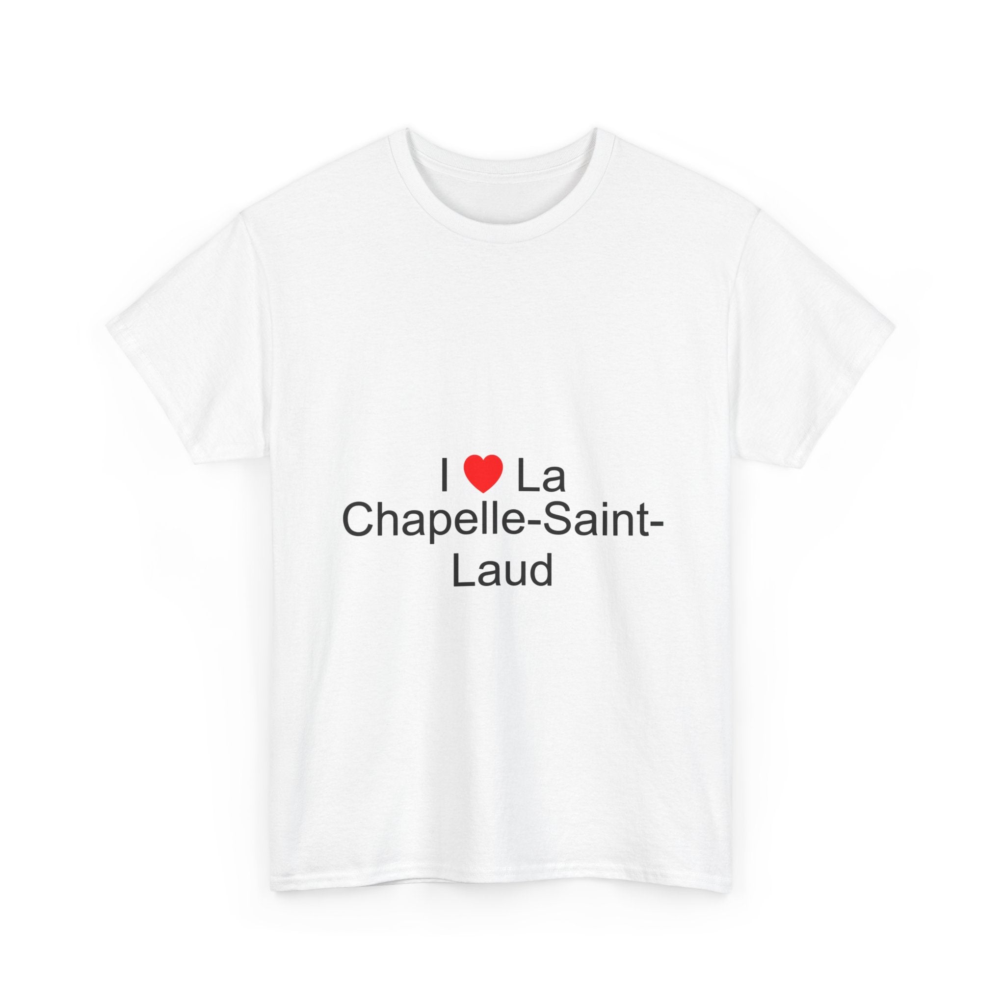T-shirt I love la chapelle-saint-laud