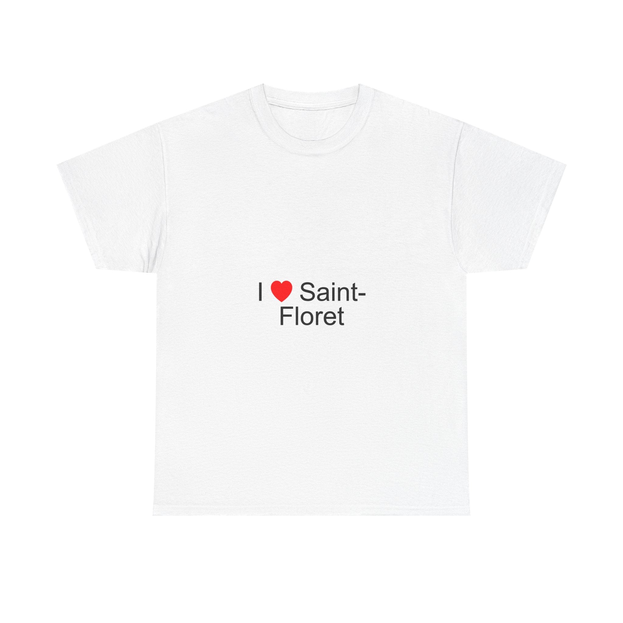 T-shirt I love saint-floret