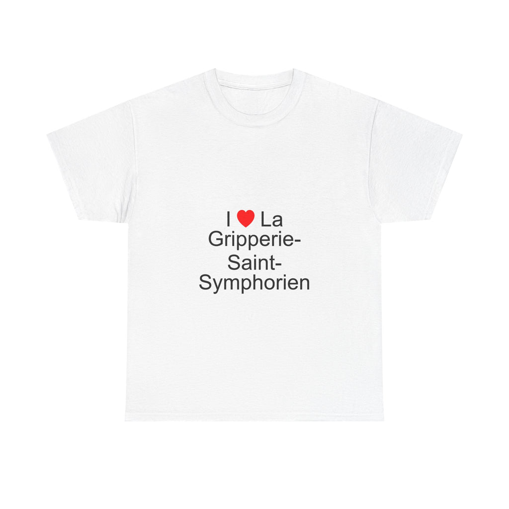T-shirt I love la gripperie-saint-symphorien