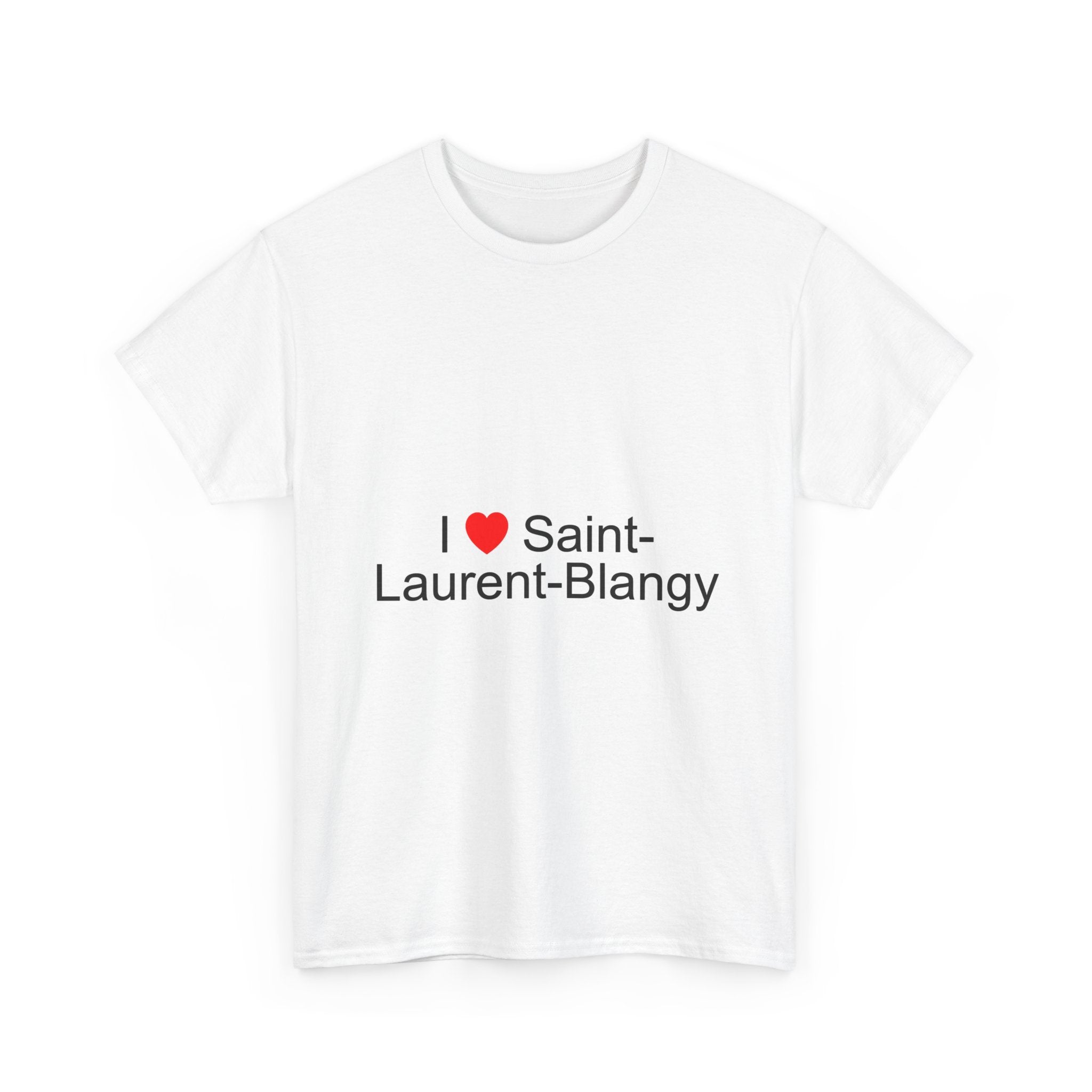 T-shirt I love saint-laurent-blangy