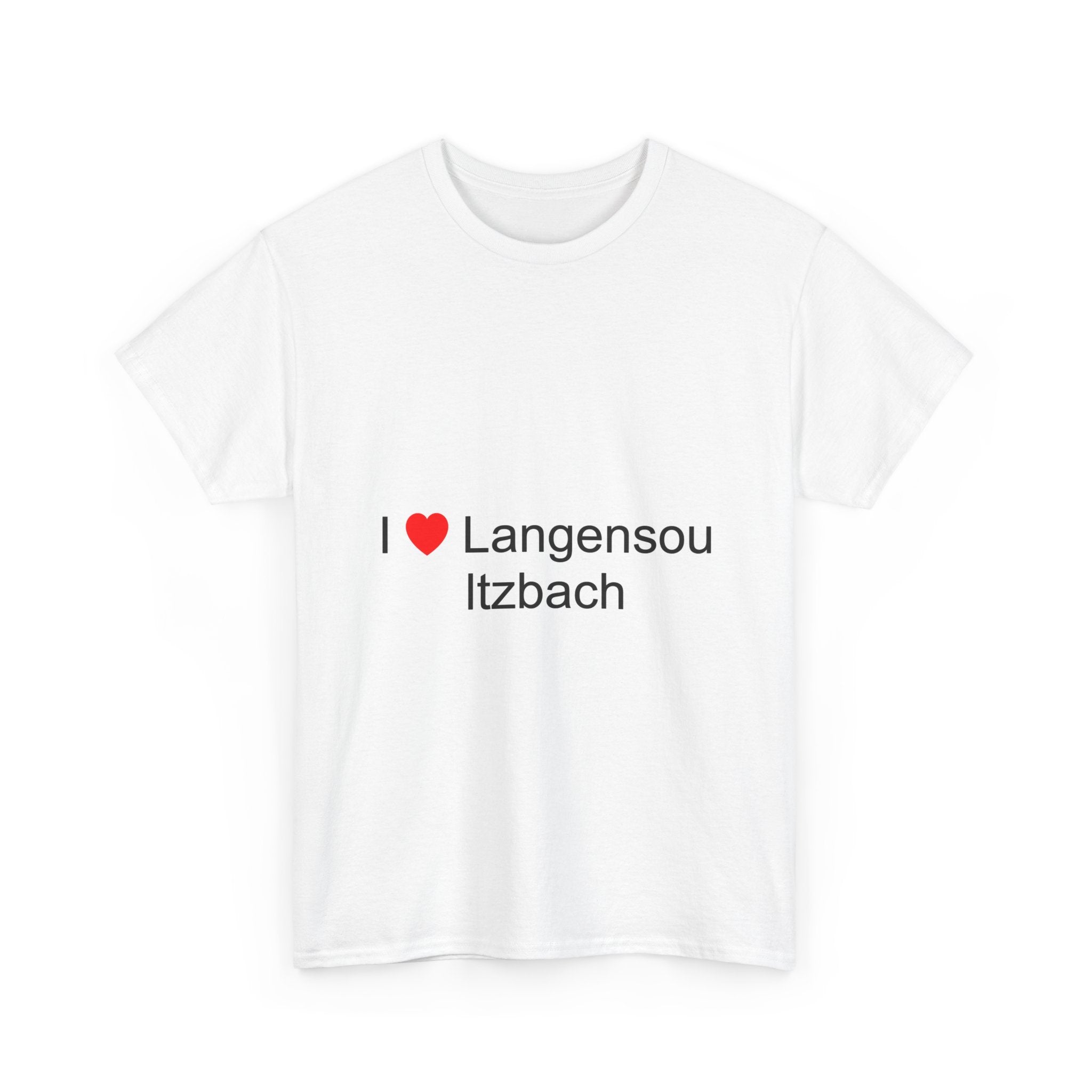 T-shirt I love langensoultzbach
