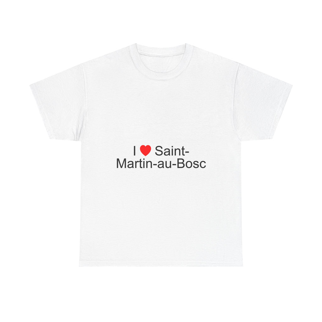 T-shirt I love saint-martin-au-bosc