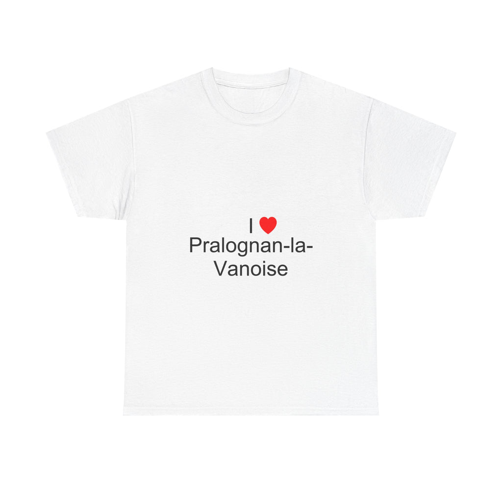 T-shirt I love pralognan-la-vanoise