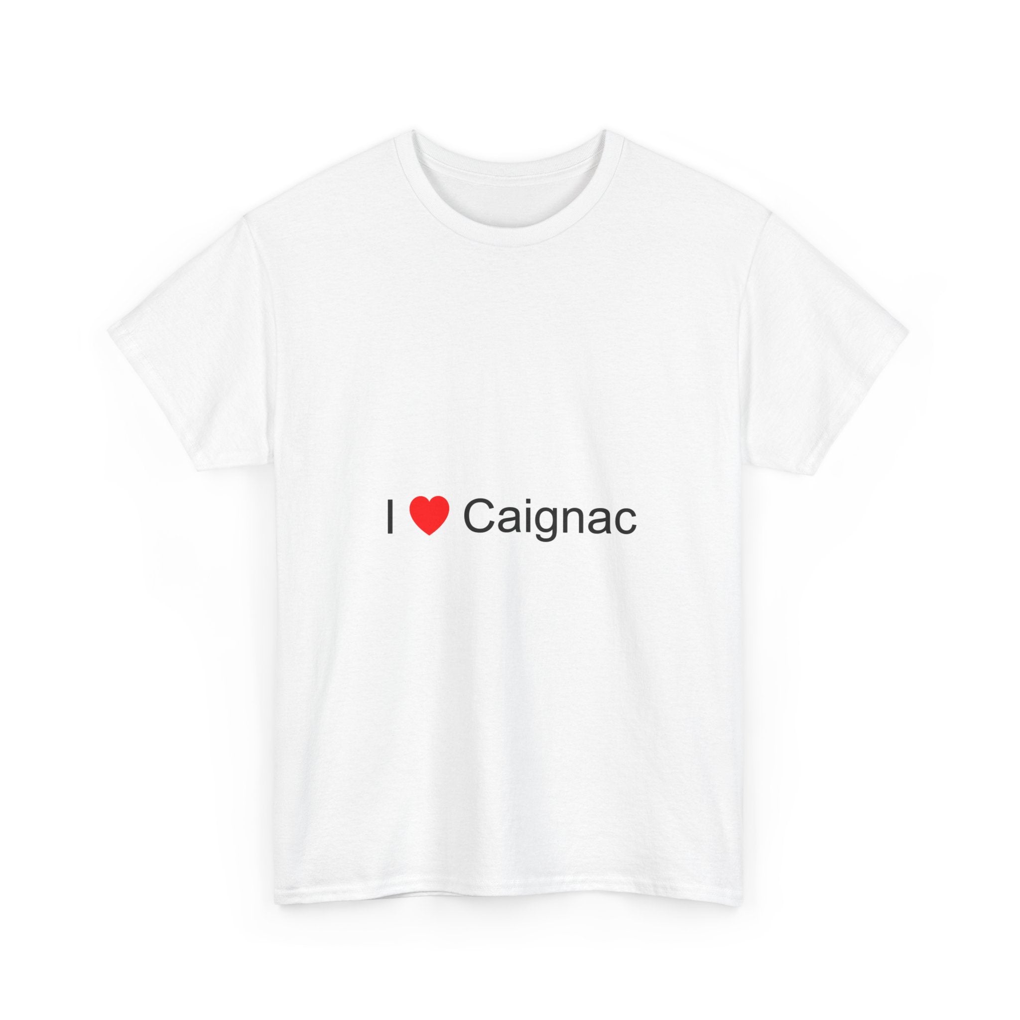 T-shirt I love caignac