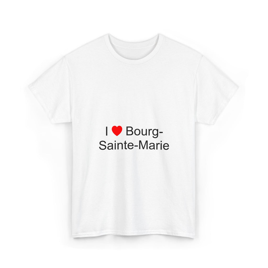 T-shirt I love bourg-sainte-marie