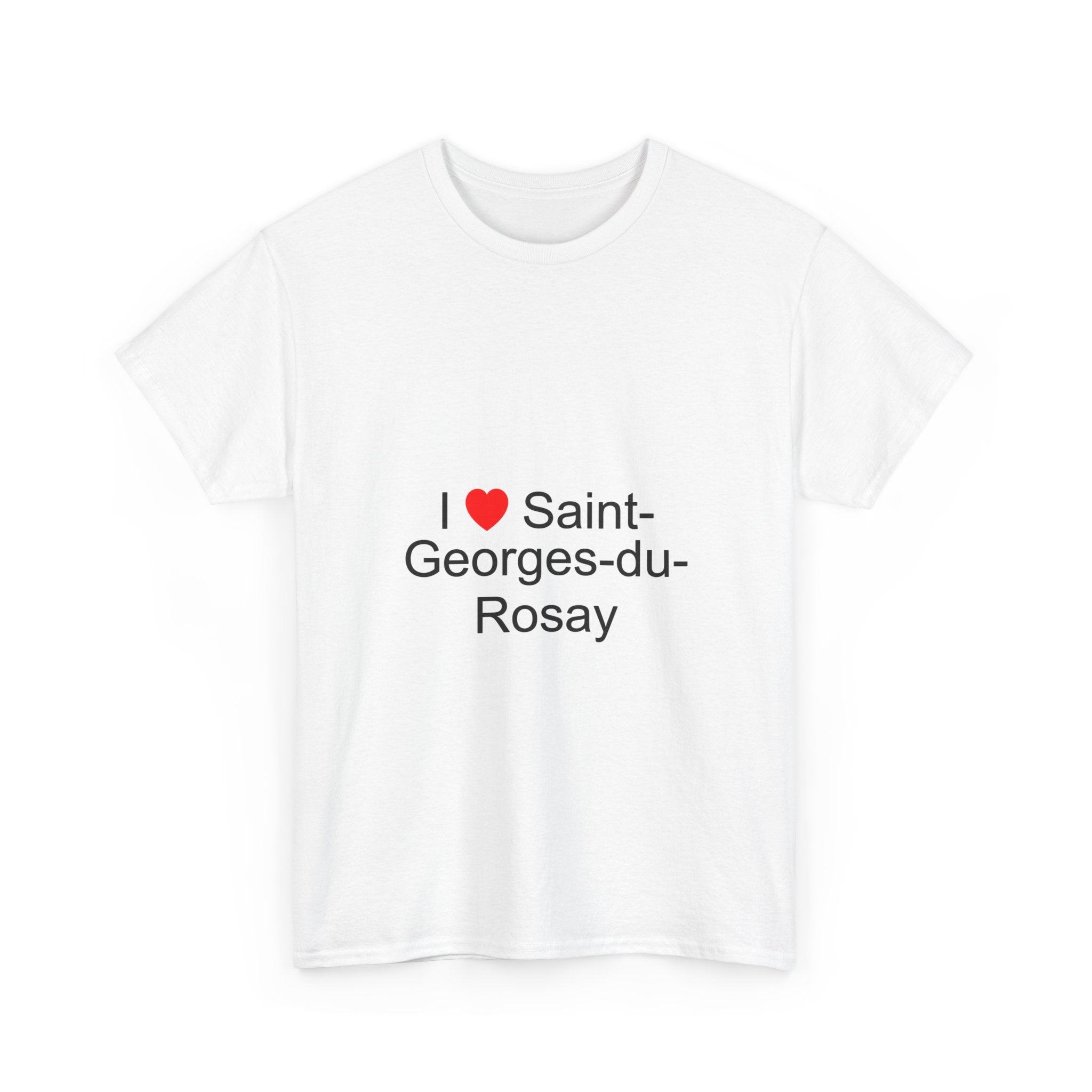 T-shirt I love saint-georges-du-rosay