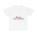 T-shirt I love saint-jean-de-bassel