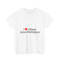 T-shirt I love villars-sous-dampjoux