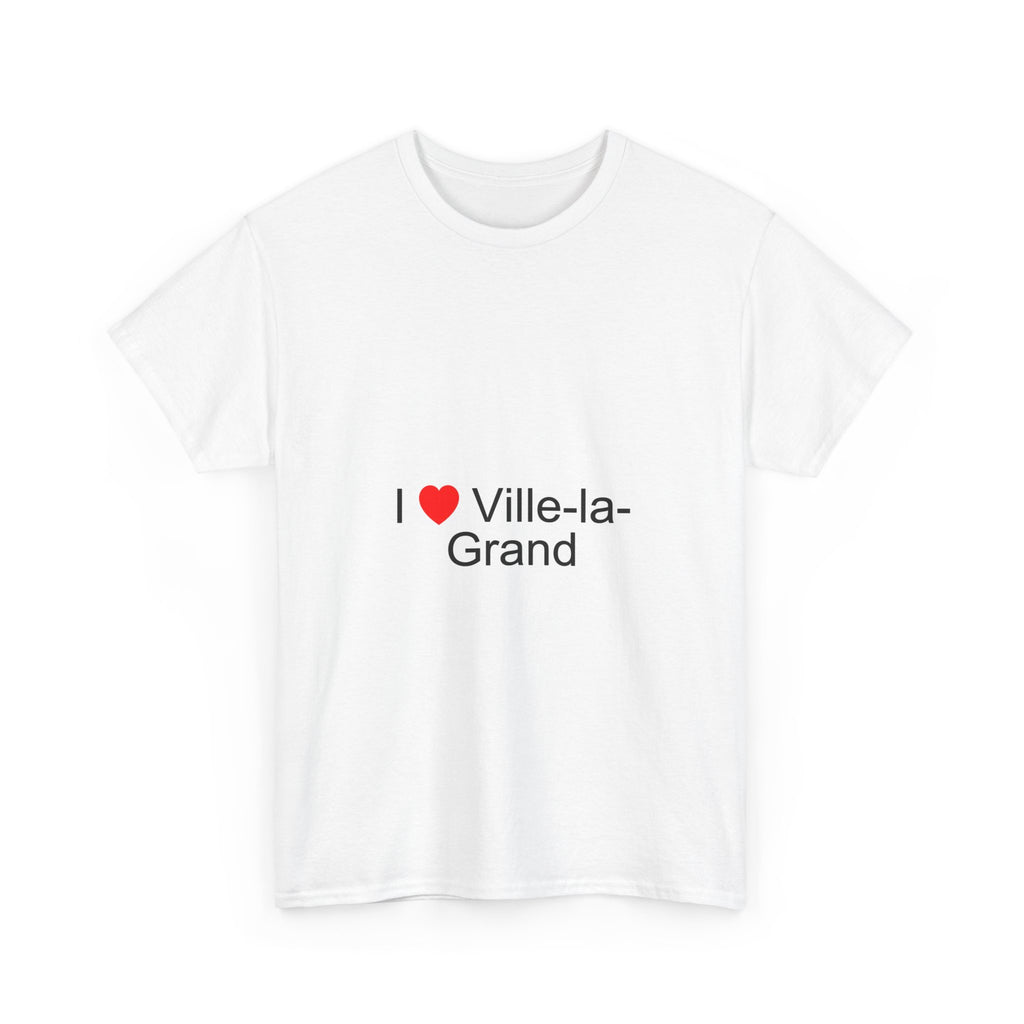 T-shirt I love ville-la-grand