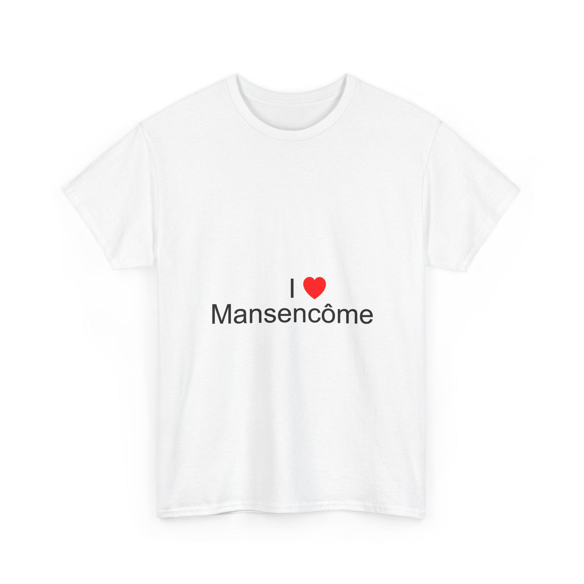 T-shirt I love mansencôme