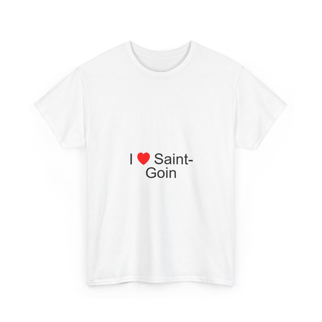 T-shirt I love saint-goin