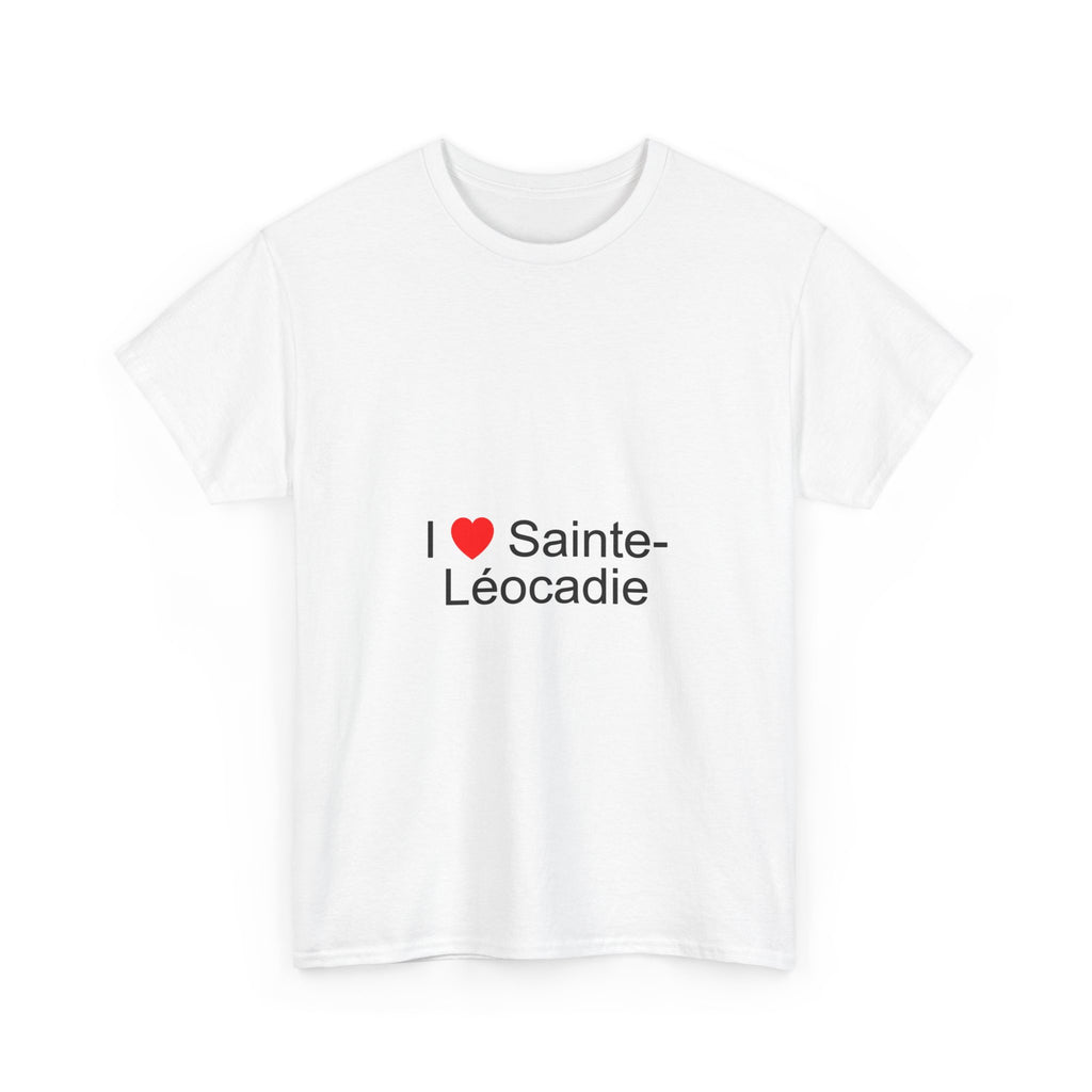 T-shirt I love sainte-léocadie