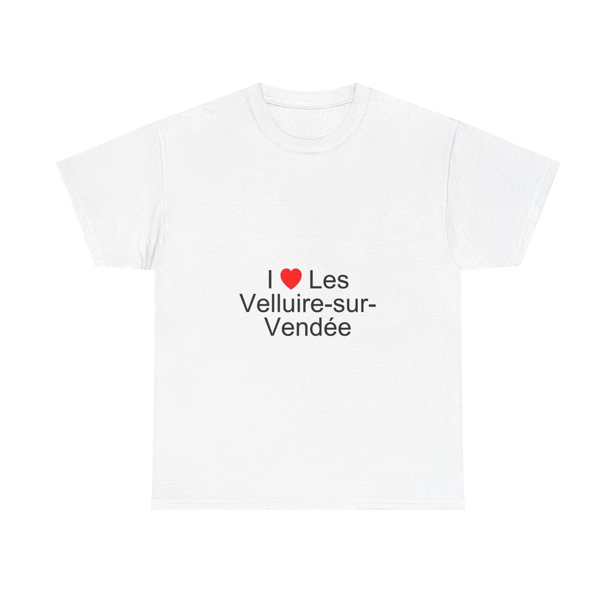 T-shirt I love les velluire-sur-vendée