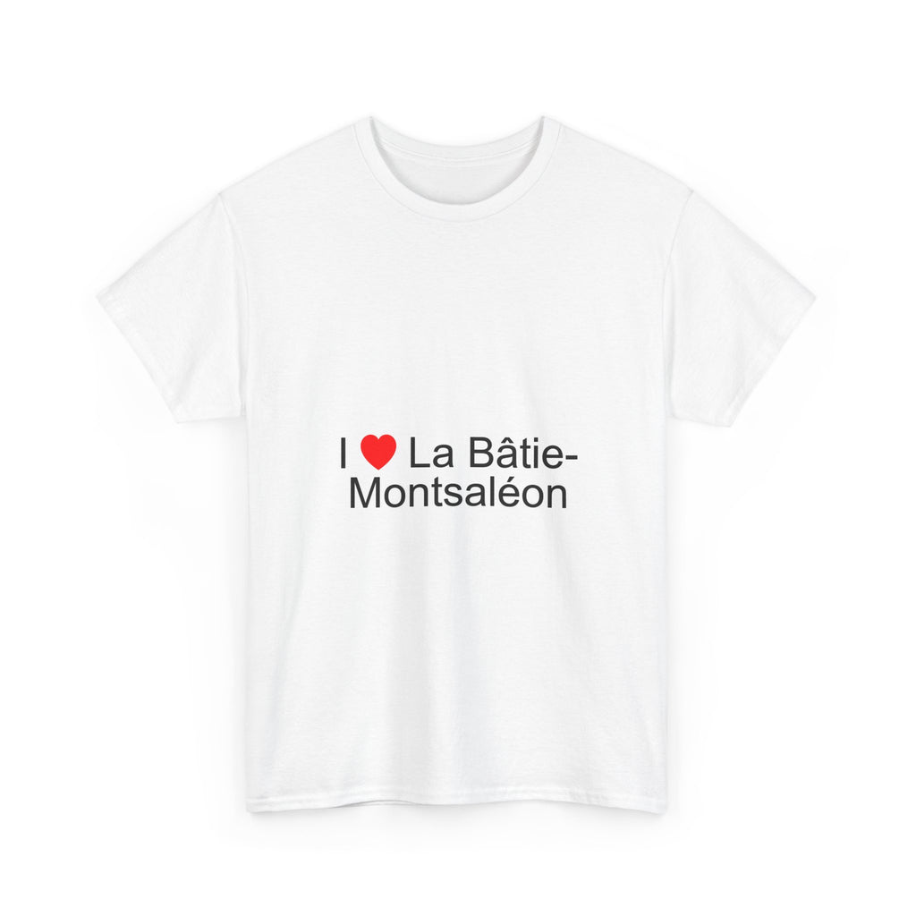 T-shirt I love la bâtie-montsaléon