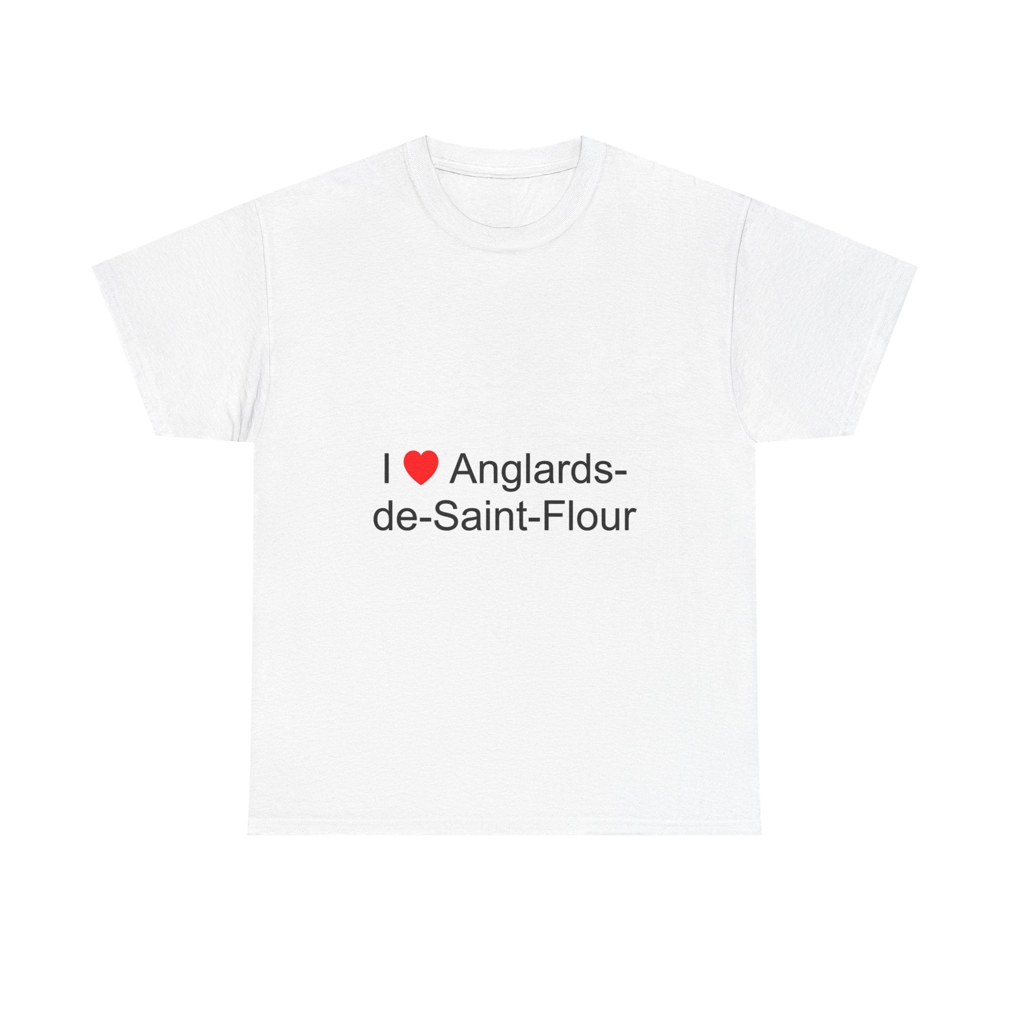 T-shirt I love anglards-de-saint-flour