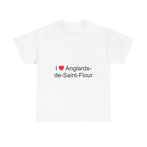 T-shirt I love anglards-de-saint-flour