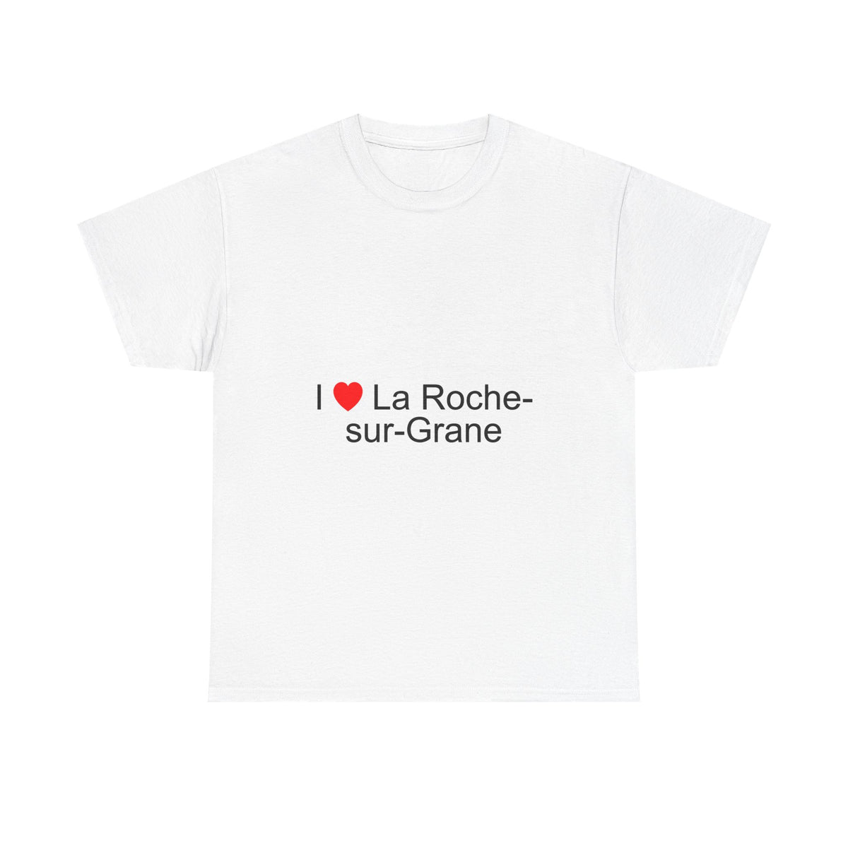 T-shirt I love la roche-sur-grane