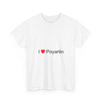 T-shirt I love Poyartin
