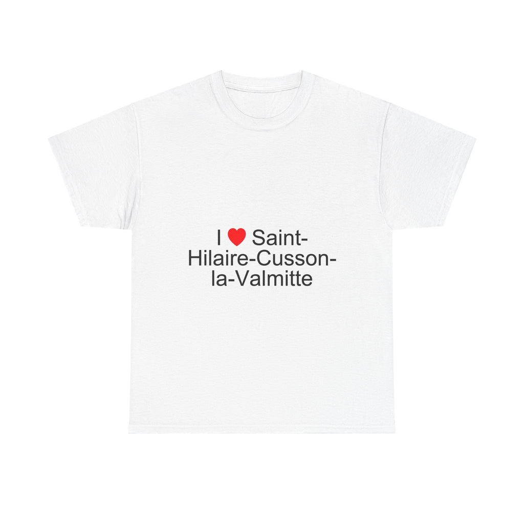T-shirt I love saint-hilaire-cusson-la-valmitte