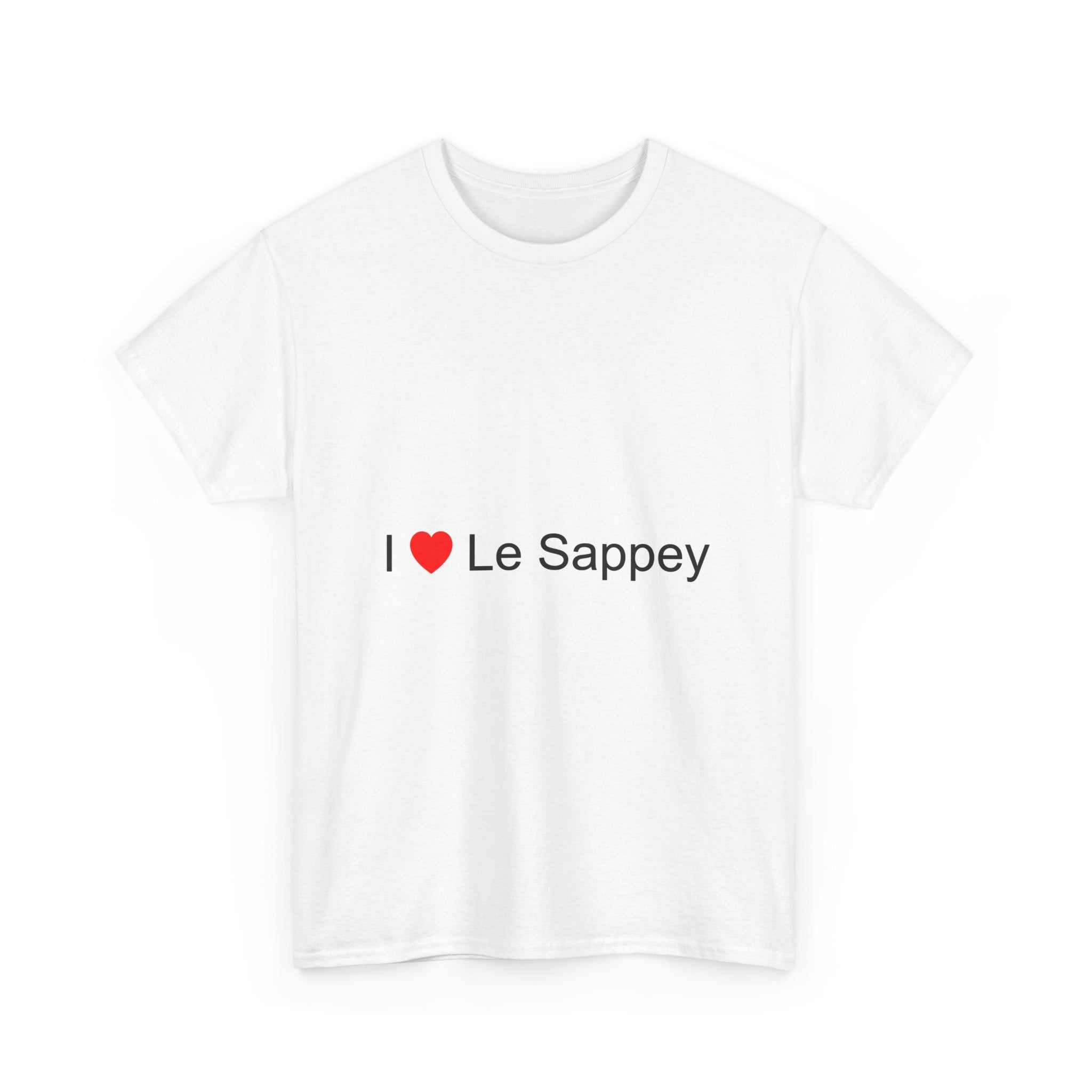 T-shirt I love le sappey