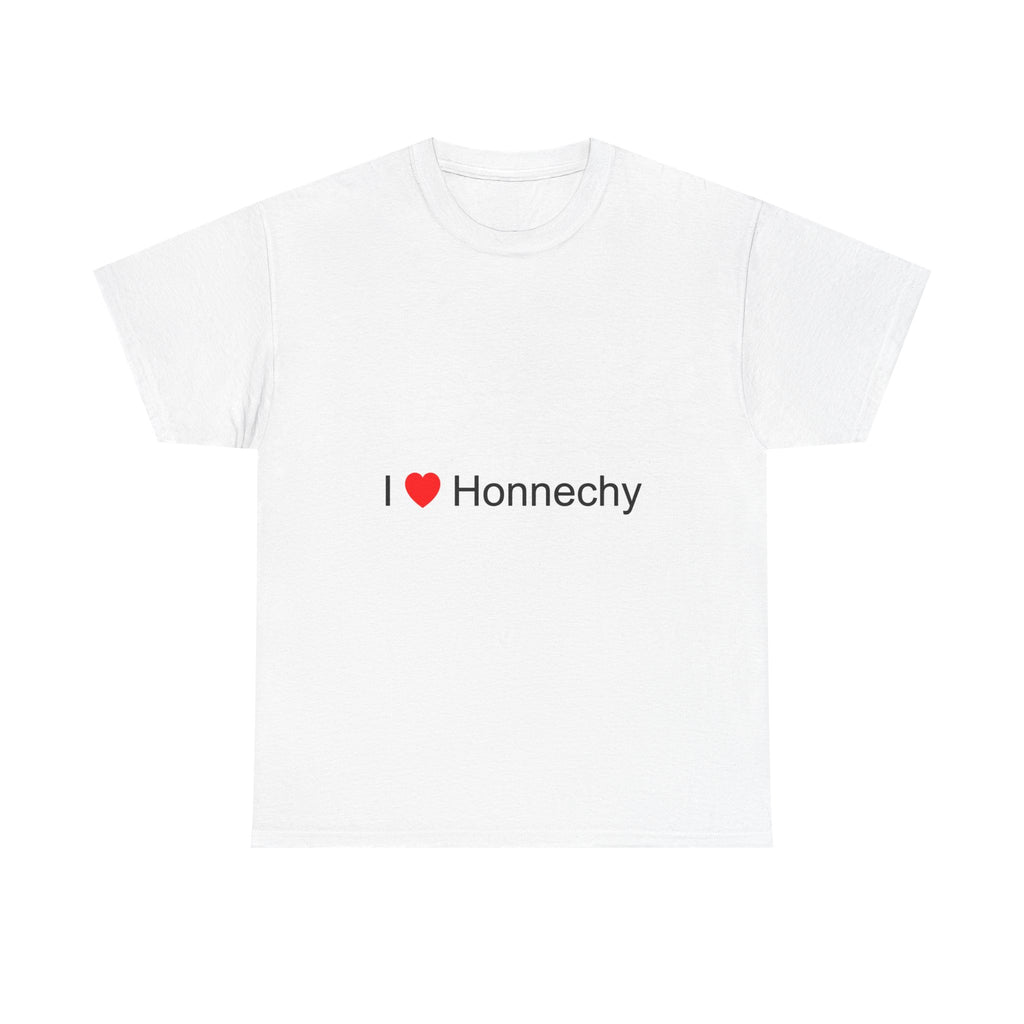 T-shirt I love honnechy