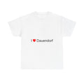 T-shirt I love dauendorf