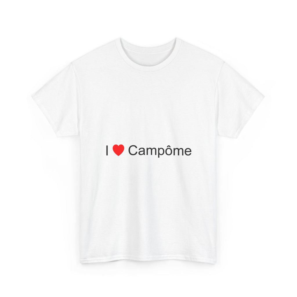 T-shirt I love campôme