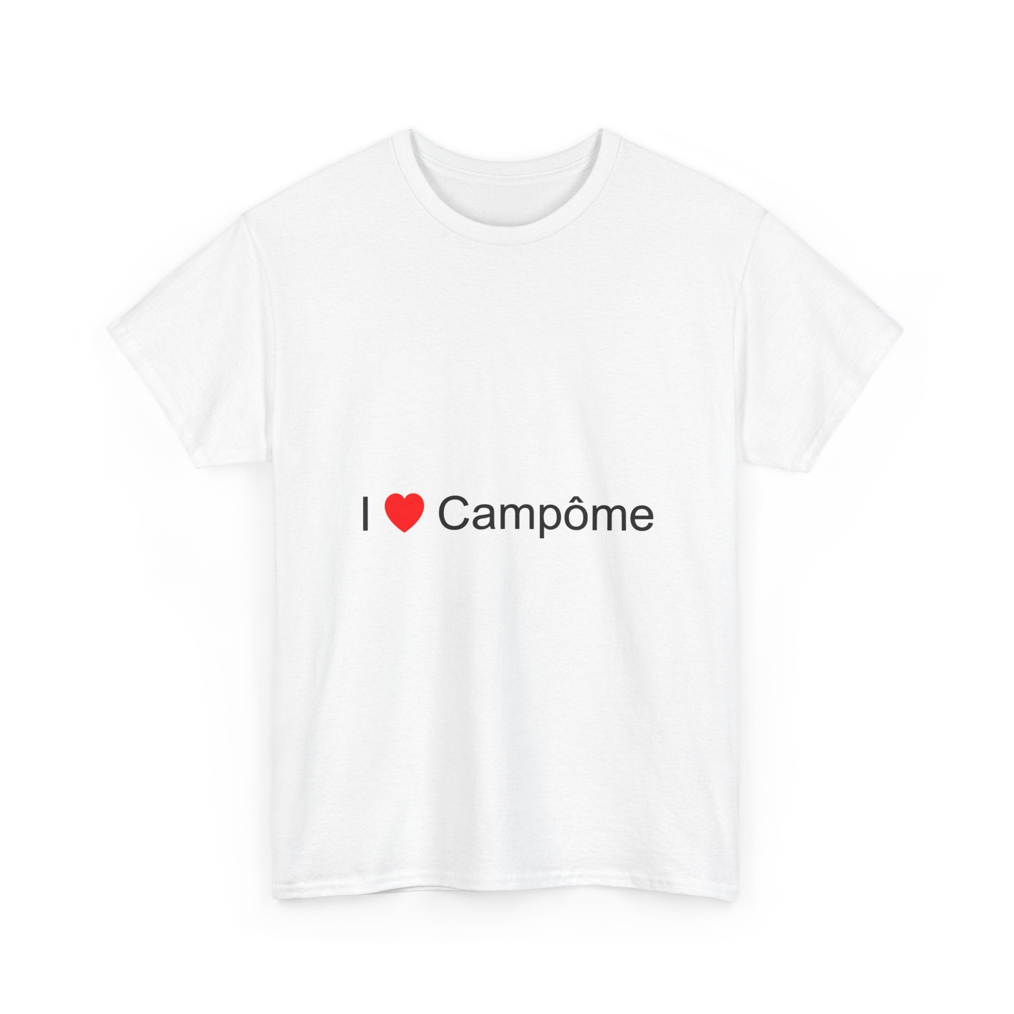 T-shirt I love campôme