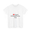 T-shirt I love saint-christophe-du-foc