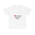 T-shirt I love verneuil d'avre et d'iton