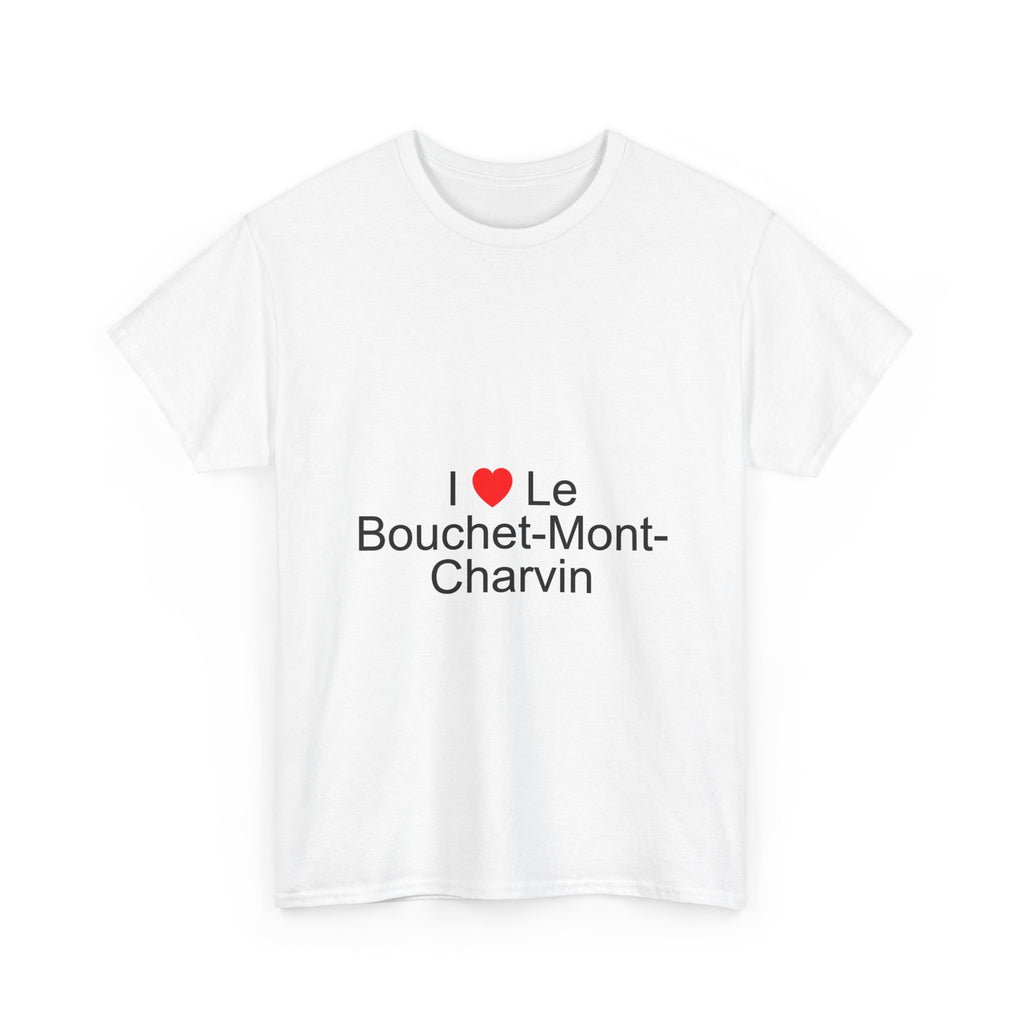 T-shirt I love le bouchet-mont-charvin
