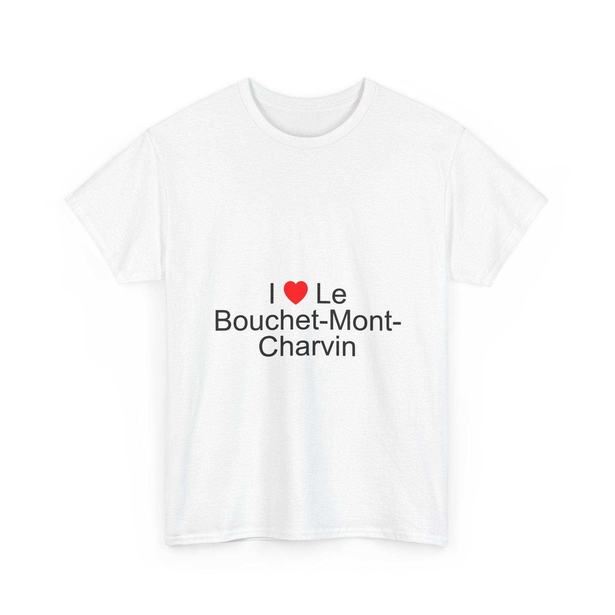 T-shirt I love le bouchet-mont-charvin