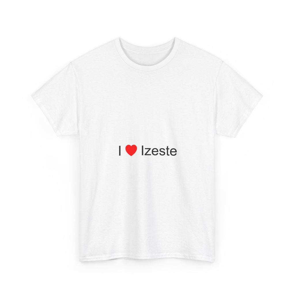 T-shirt I love izeste