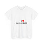 T-shirt I love Zudausques