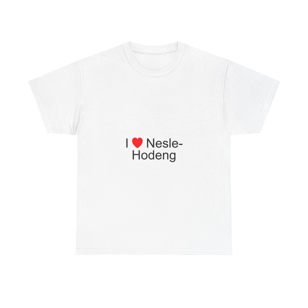 T-shirt I love nesle-hodeng