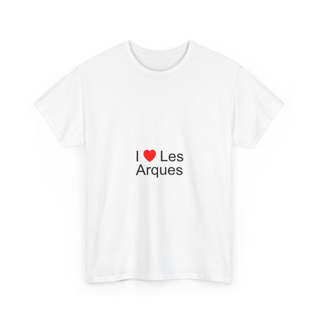 T-shirt I love les arques