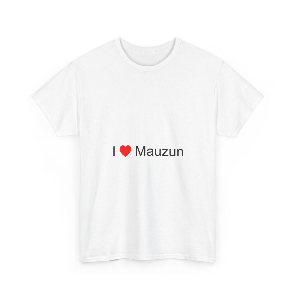 T-shirt I love mauzun