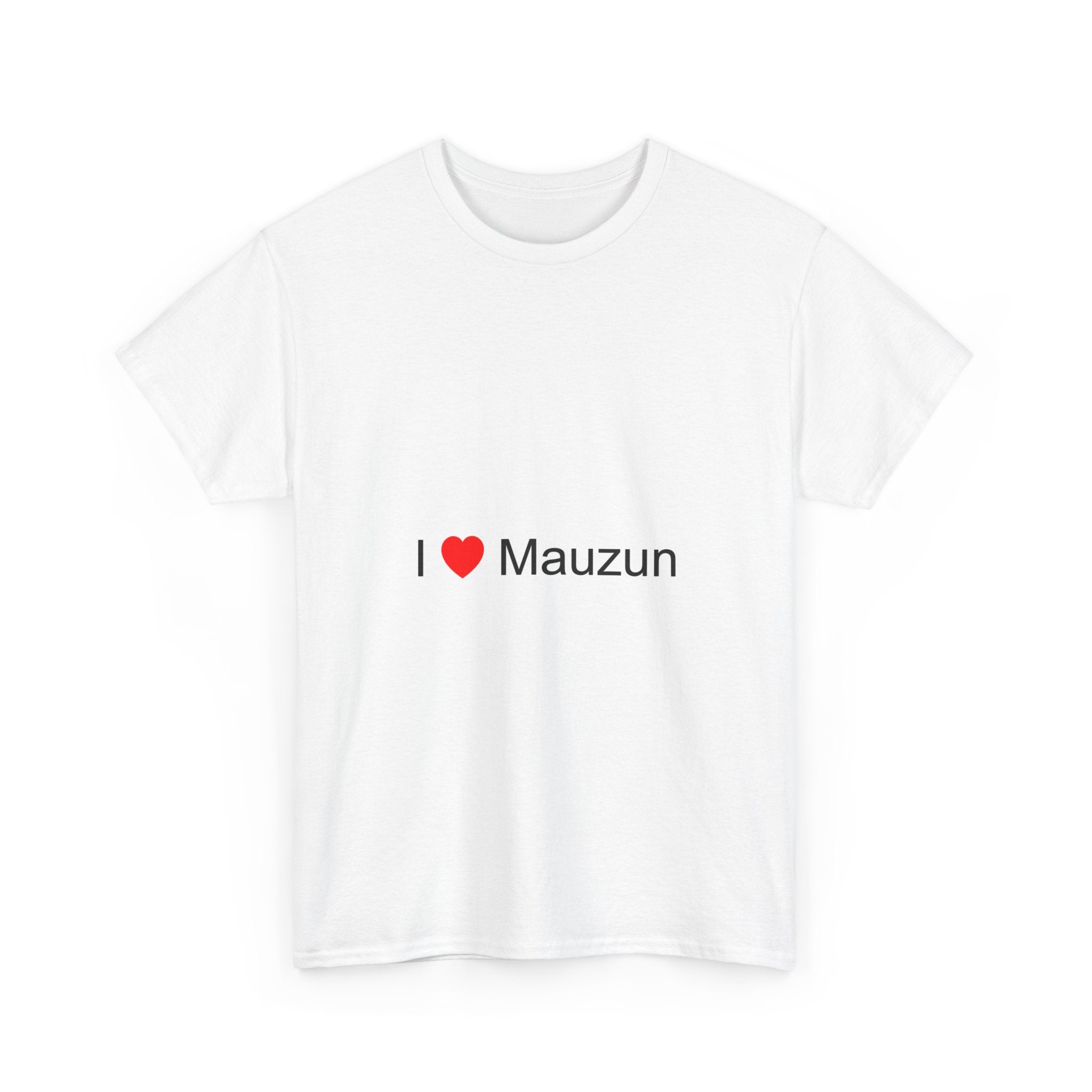T-shirt I love mauzun