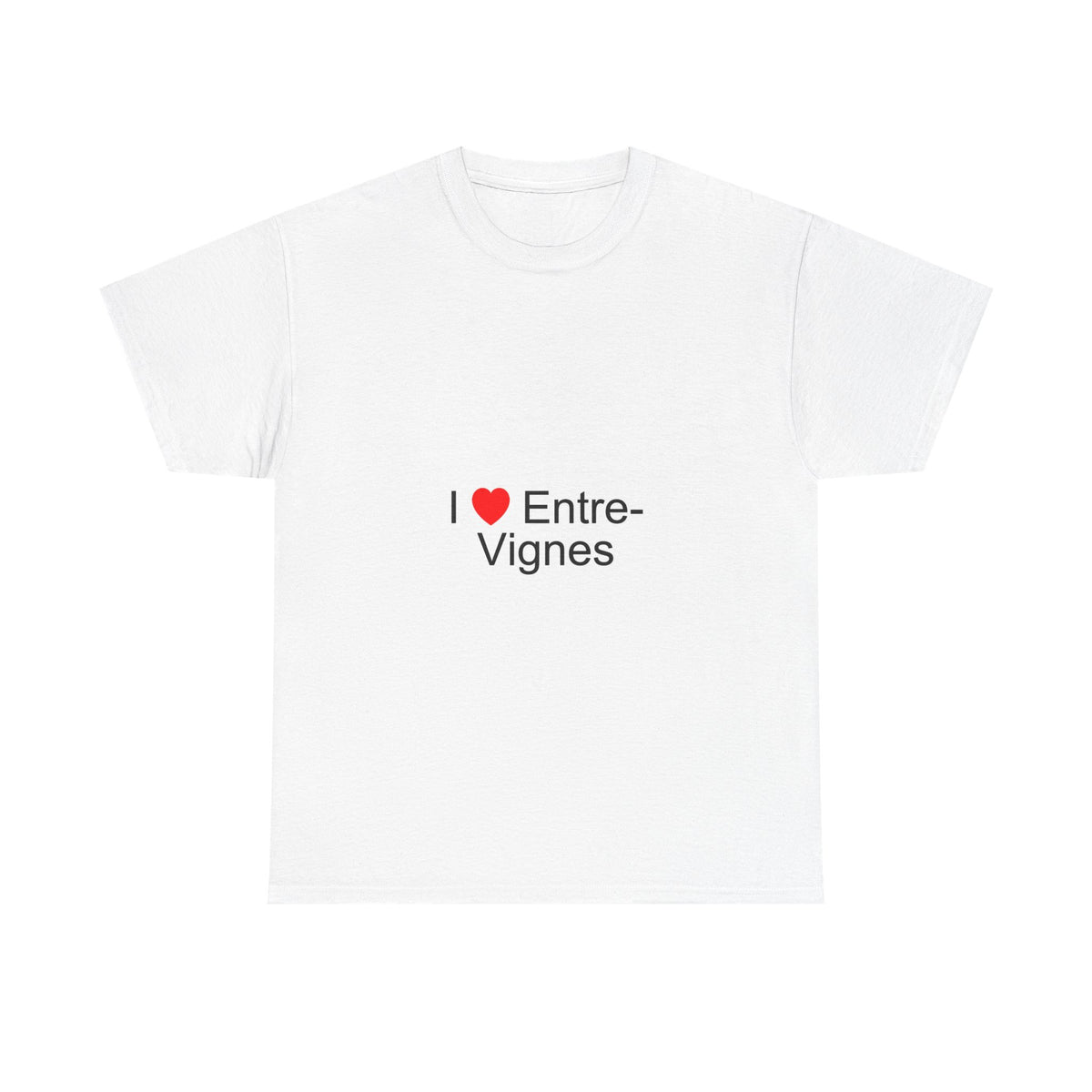 T-shirt I love entre-vignes