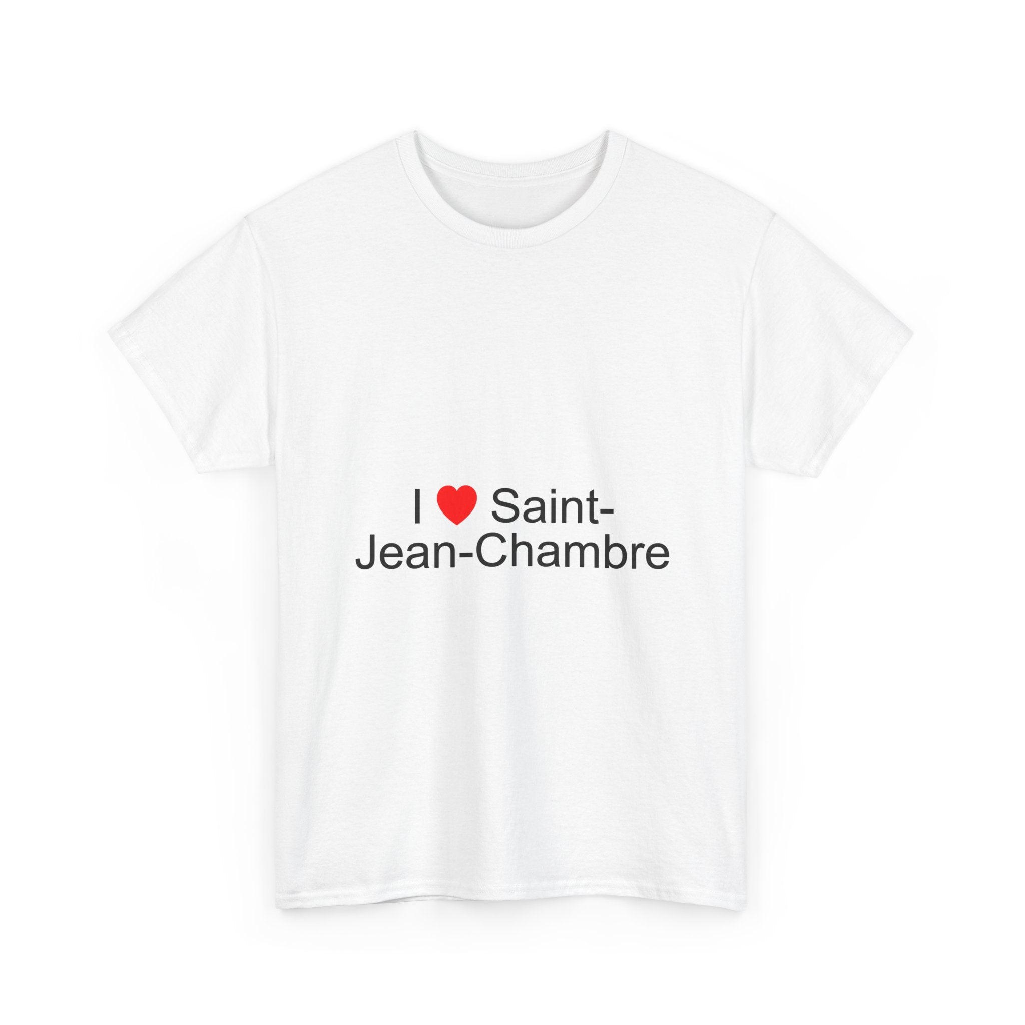 T-shirt I love saint-jean-chambre