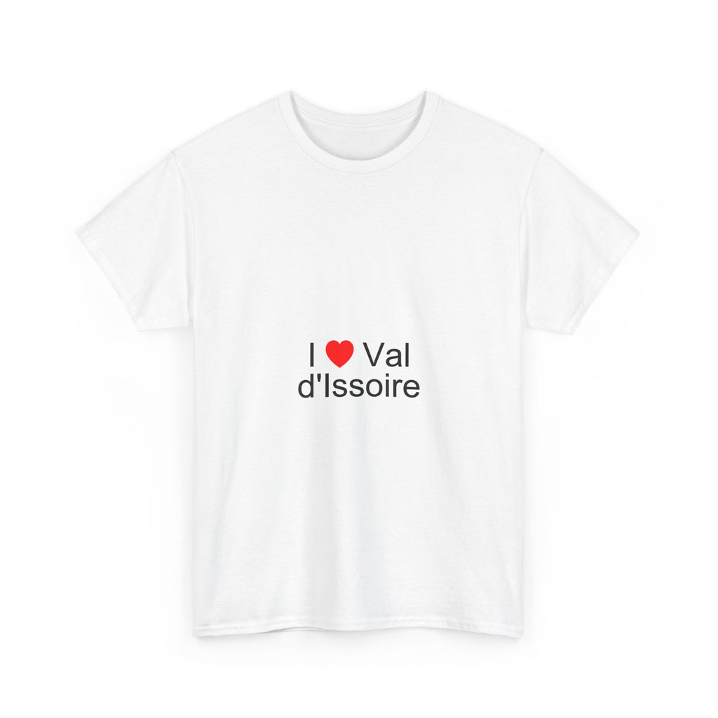 T-shirt I love val d'issoire