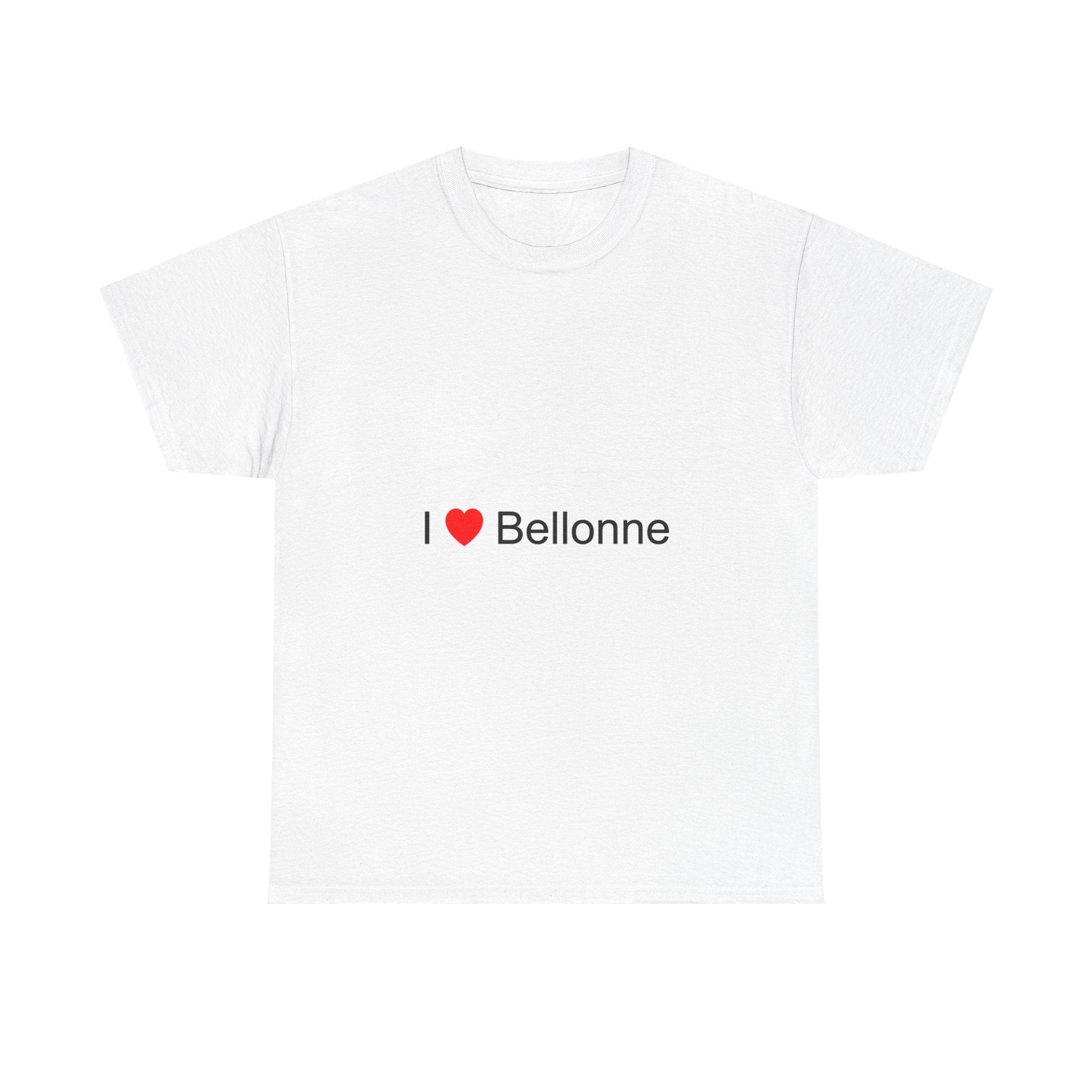 T-shirt I love bellonne