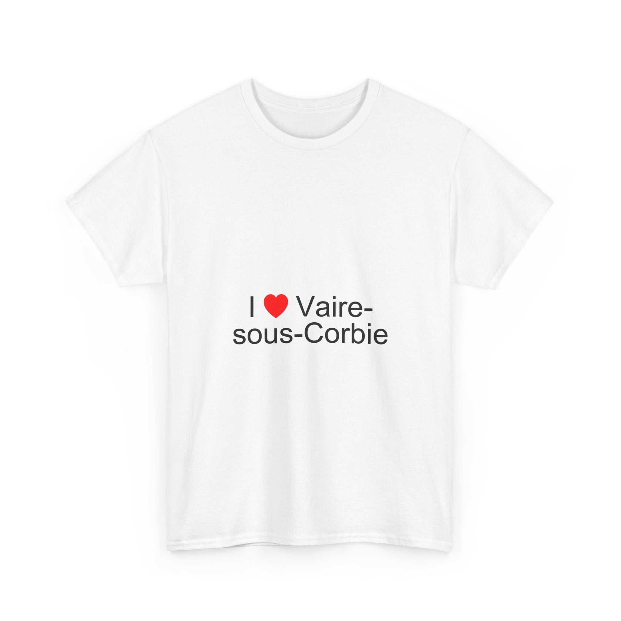 T-shirt I love vaire-sous-corbie
