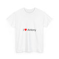 T-shirt I love antony