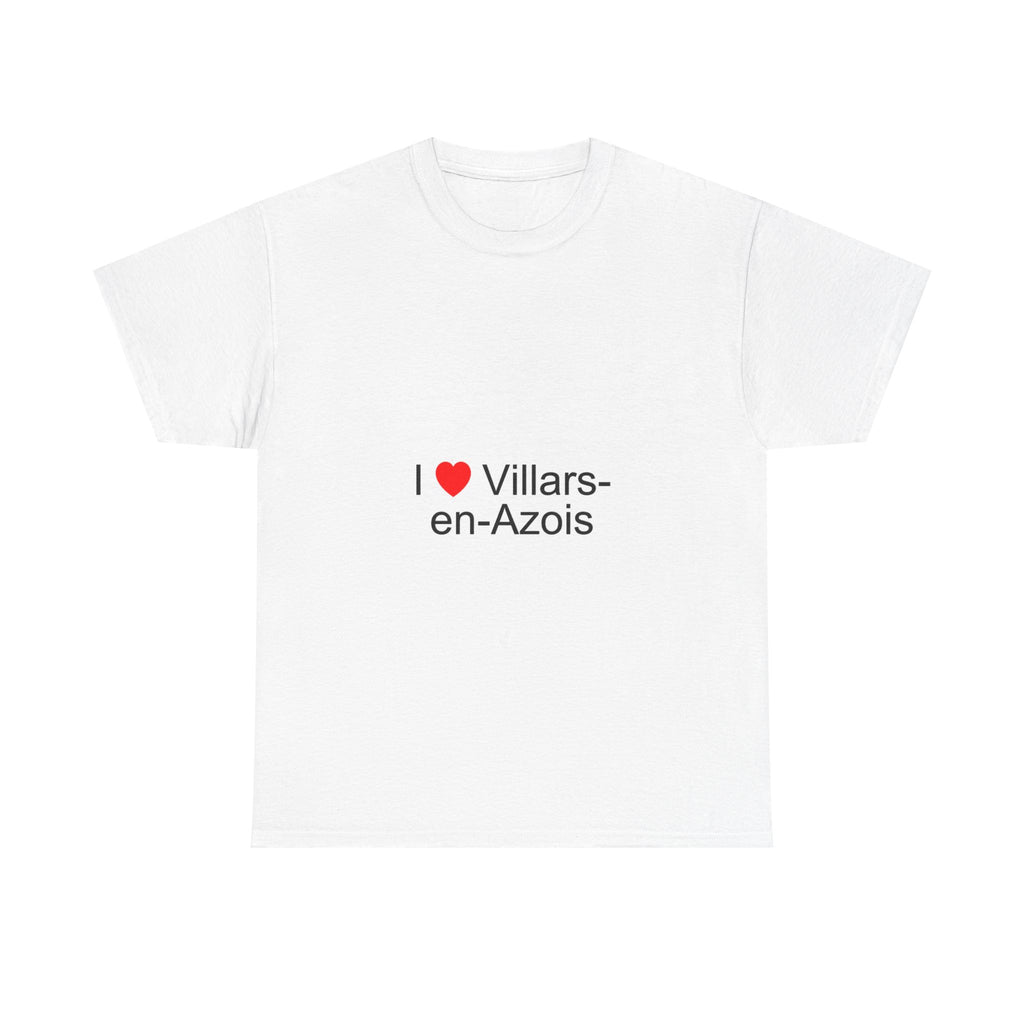 T-shirt I love villars-en-azois