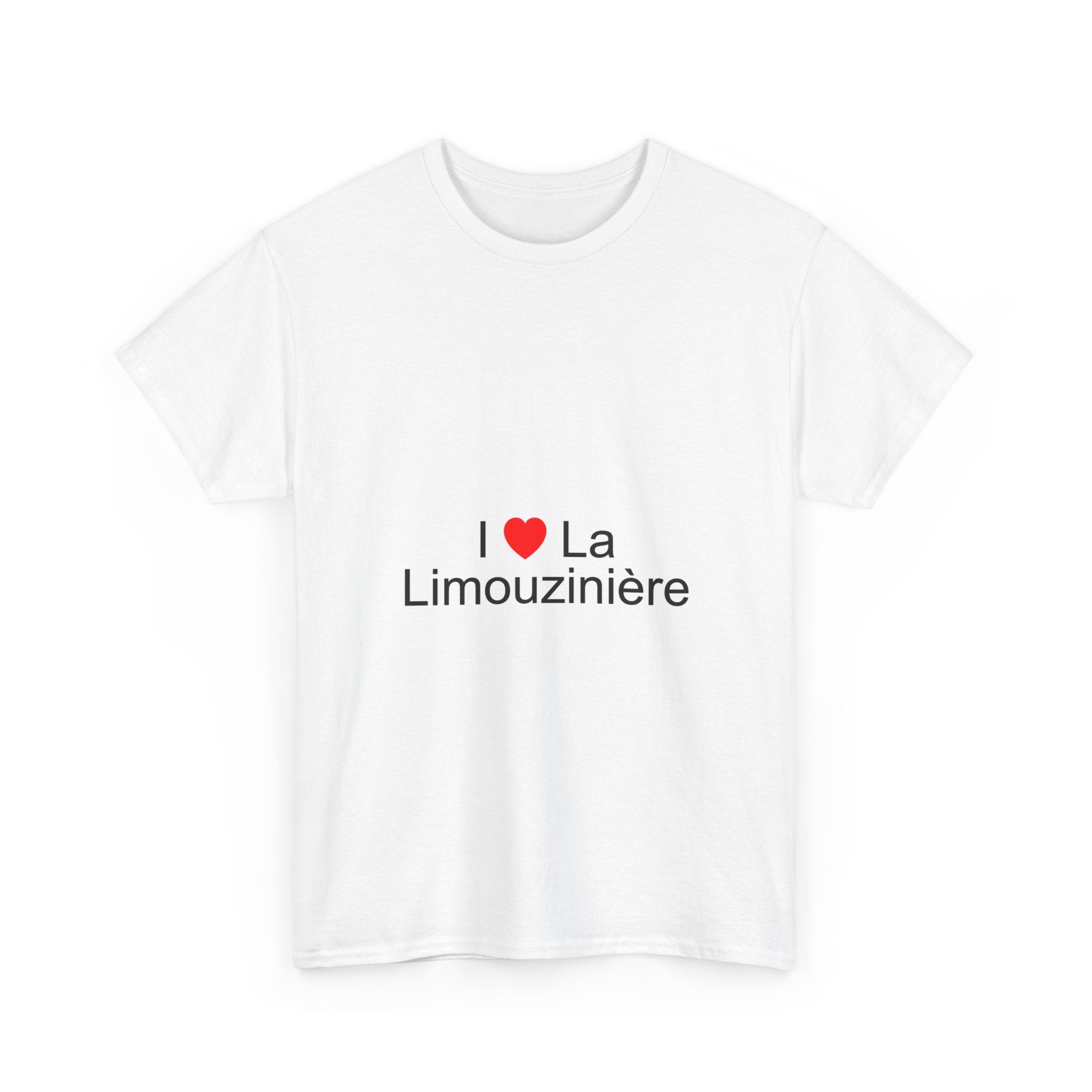 T-shirt I love la limouzinière