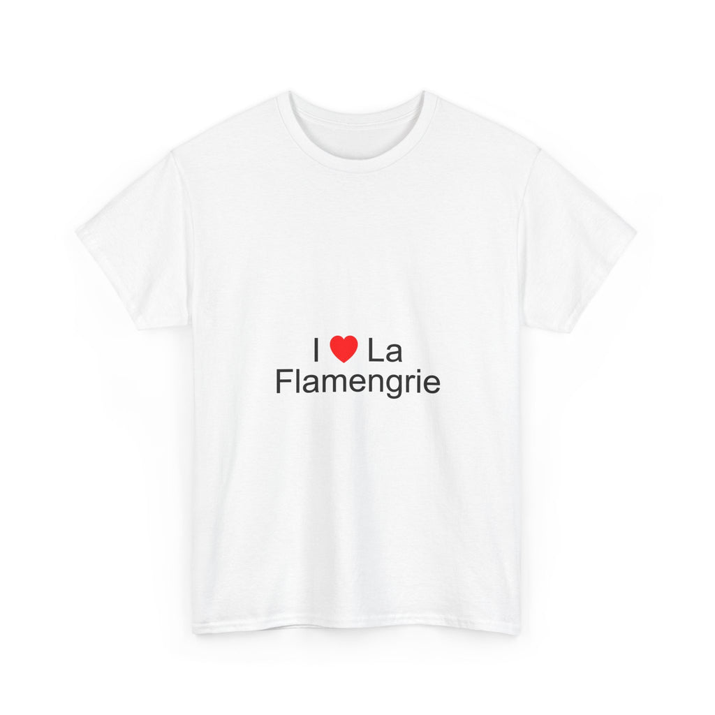 T-shirt I love la flamengrie